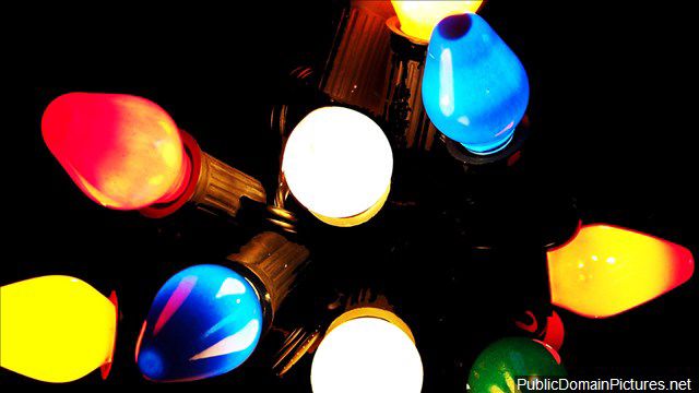 Christmas lights generic